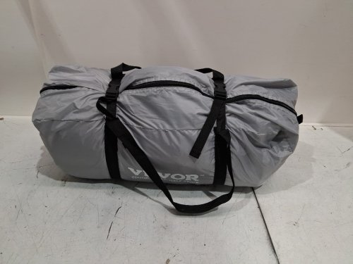 VEVOR WATERPROOF TRUCK BED TENT, EASY TO SETUP With 2 PERSON SLEEPING CAPACITY - 6.4ft-6.7ft - GREY/ORANGE/BLACK (model : 120740) image 3