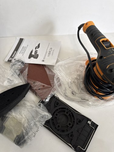 DEKOPRO 3-in-1 Orbital Sanding Machine DEKOPRO 3-in-1 Orbital Sanding Machine - 2.5 AMP / 13000RPM / 80 GRIT - BLACK/YELLOW (MODEL: DKPAISX030C1) image 3