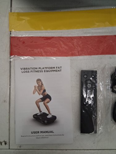 VIBRATION PLATE WITH 200 SPEEDS - 400LB MAX - PINK (MODEL:SZJ-01) image 3