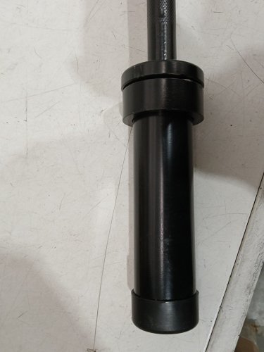 CAP Barbell Olympic EZ Curl Bar - 47" - black (model: OBIS-47B) image 5