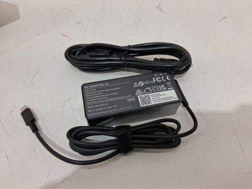 UNBRANDED USB-C AC ADAPTER - 65W, 100-240V INPUT - 5V TO 20V OUTPUT (MODEL: BRJ65B200325) image 3