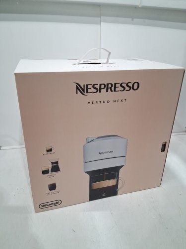 NESPRESSO BY delonghi VERTUO NEXT single serve ESPRESSO & coffee MACHINE - WHITE/BLACK (MODEL: ENV120WCA) image 3
