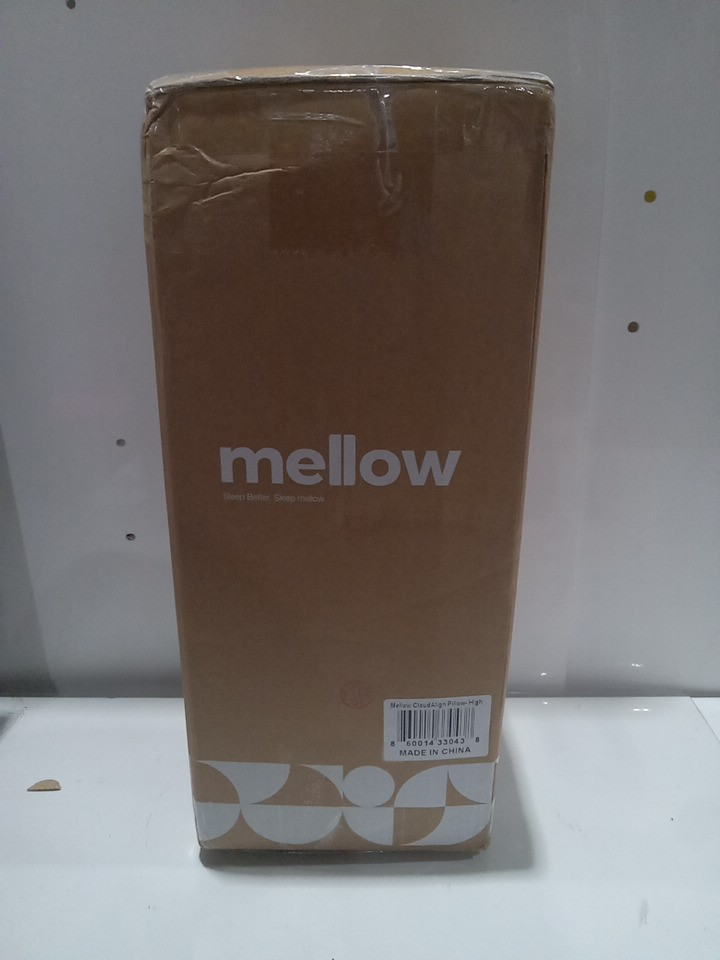 Mellow Sleep Cloud Align Ultimate Cooling Comfort Pillow - HIGH 11.8" x 19.7" x 4.3" -5.1" - White (MODEL: MELLOW) image 3