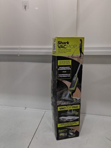 shark vacmop pro cordless multi-Surface Cleaner and cleaning pads - green/black - (model:vm252) image 2