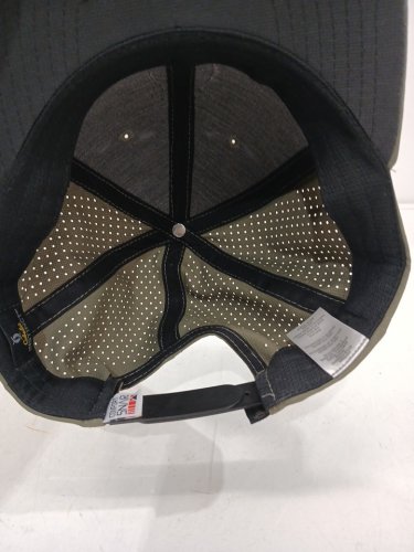Instinct Rubberized Front Logo Mesh-Back Trucker Hat - OSFM - Green image 3