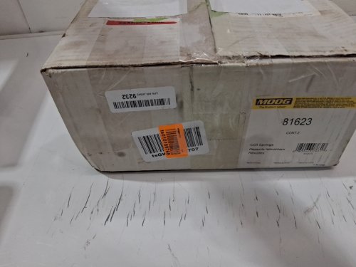 2pk  moog rear coil springs for nissan sentra - black (model:81623) image 3
