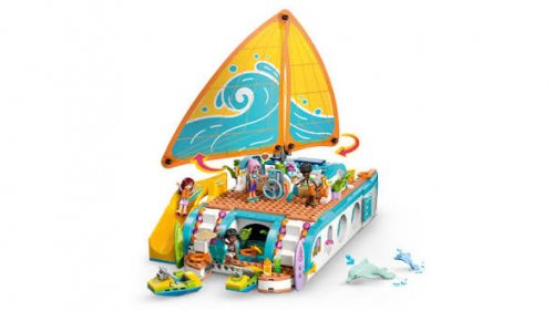 685pc Lego - friends - travel boat adventure (42664) image 3