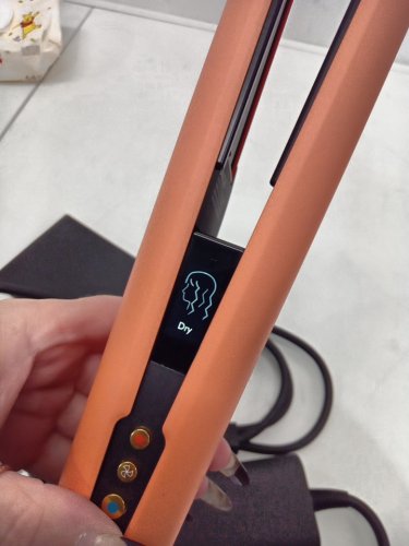 dyson airstrait wet to dry hair straightener - LIMITED EDITION APRICOT/ TOPAZ  (model: ht01) image 14