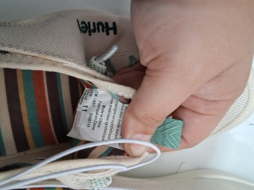 WOMEN'S Hurley Castaic Sneaker - SIZE 11 - beige/GREEN (STYLE: 5566711) image 4