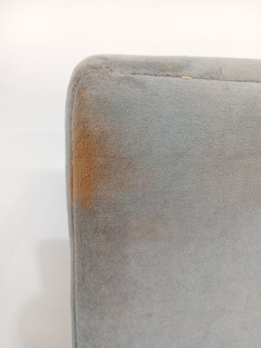 Upholstered Bed Frame With Headboard - Queen - Grey image 6