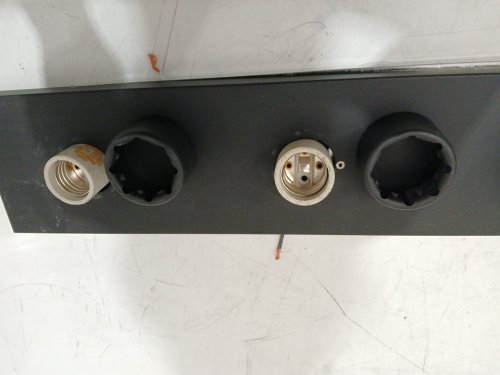 Westinghouse 4 Light bath bar indoor wall Vanity Light - 24" - matte BLACK (MODEL: 61176 ) image 4