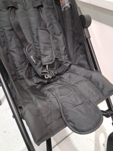 ingenuity 3dlite st lightweight convenience stroller with multi-position recline & large storage basket - 50lbs max - black/silver (model : 32780B) image 8