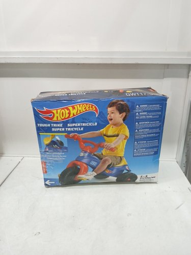 Fisher-Price Toddler Tricycle Hot Wheels Tough Trike - blue (model: gwt17-9665) image 2