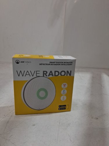 Airthings wave plus smart indoor air quality and Radon detection Bluetooth connectivity battery operated - white (Model: 2950) image 2