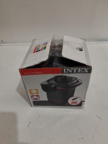 INTEX Quick-Fill DC Car Electric Pump - 12V - BLACK (MODEL: 66636E) image 2