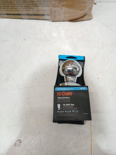 CURT TRAILER hitch ball - 2 5/16", 15000lbs max - chrome (model: 40078) image 2