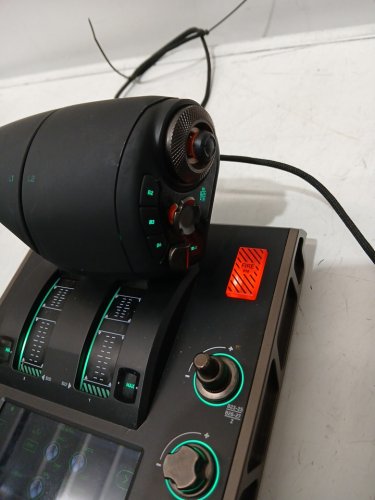 TURTLE BEACH VELOCITYONE FLIGHTDECK UNIVERSAL HOTAS SIMULATION SYSTEM JOYSTICK AND THROTTLE FOR AIR/SPACE COMBAT SIMULATION ON WINDOWS 10/11 PC - TOUCH DISPLAY AND 139 PROGRAMMABLE CONTROLS (MODEL: TBS-0724-05) image 10