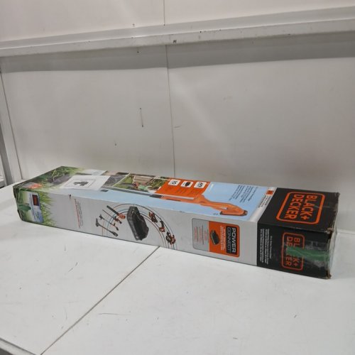 BLACK+DECKER STRING TRIMMER/EDGER - 10" - BLACK/ORANGE (MODEL: LST201-ca) image 2