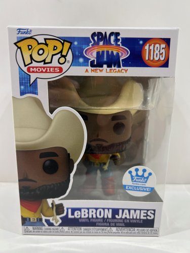 Funko pop! **funko exclusive** Movies: space jam a new Legacy - lebron james vinyl figure (#1185) image 2