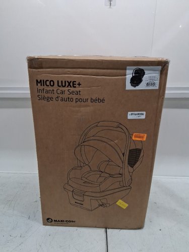Maxi-Cosi Mico Luxe+ Infant Car Seat, Lightweight, Easy Install with MaxiLock - 30LB max - black (model: 22366cdbk) image 2