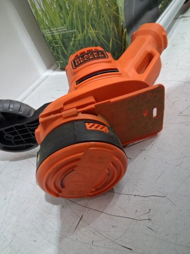 BLACK AND DECKER 3 IN 1 Corded COMPACT MOWER - 12" - Orange/Black - (Model: MTE912) image 5
