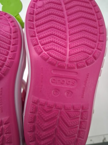 GIRL'S CROC BAYABAND SANDALS - 7 - PINK (STYLE: 1864445) image 4