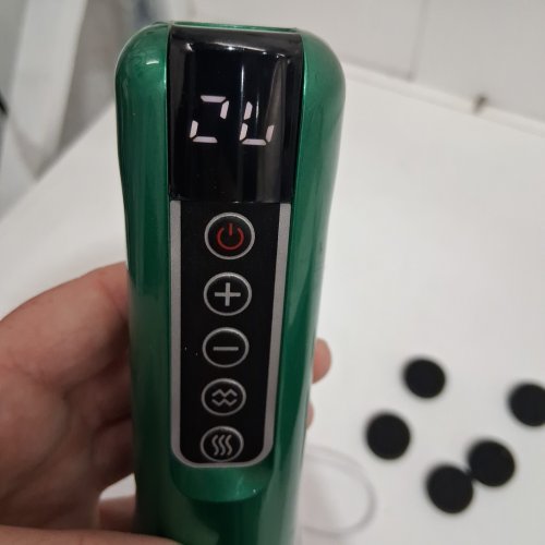intelligent negative pressure cupping massage instrument - green - (model: DS-A12) image 4
