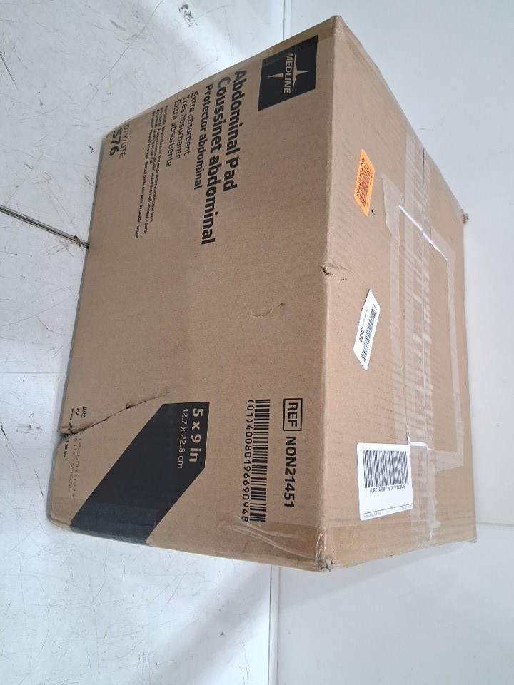 576PK MEDLINE ABOMINAL PAD- 8" x 10" image 2