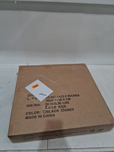outdoor waterproof resin storage box - 23" x 3" x 22" - brown image 2