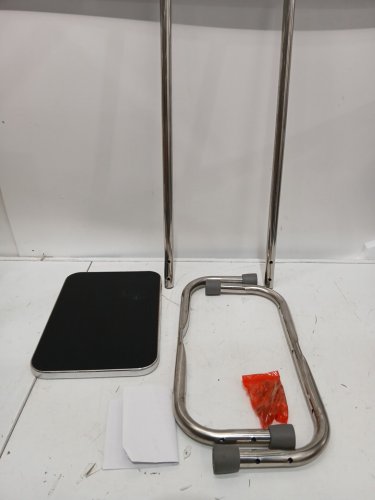DMI SAFETY STEP FOOT STOOL WITH HANDRAIL - 300LBS CAPACITY - STAINLESS STEEL (MODEL: 539-1902-0099) image 3