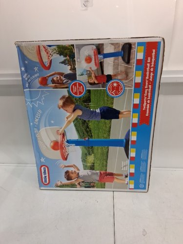 VTECH SMART SHOTS SPORTS CENTER 2-IN-1 KIDS BASKETBALL HOOP & SOCCER NET *ENGLISH VERSION* - RED/BLACK (MODEL: ‎80-156361) image 2