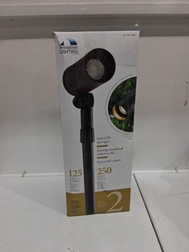 2PK Pathmark Lighting Solar LED Spot Light - black (model:  1806345) image 2