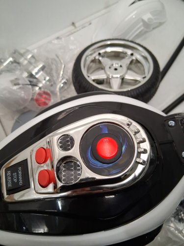 COST WAY Kids 3-Wheel Mini Electric Motorcycle Foot Pedal-6V-WHITE- (MODEL-TY327686WH0 image 6