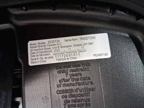 GRACO C20 TRANZITIONS 3-IN-1 HARNESS BOOSTER CAR SEAT - 100LBS CAP - BLACK (MODEL: 2035724) image 7