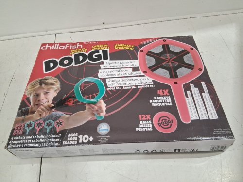 16PC Dodgi Shoot and Catch set- red/blue image 2