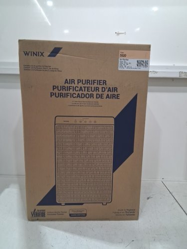 WINIX LARGE ROOM TRUE HEPA AIR PURIFIER WITH WI-FI CONTROL - 1882SQ.FT COVERAGE - BLACK (MODEL: 5520) image 7