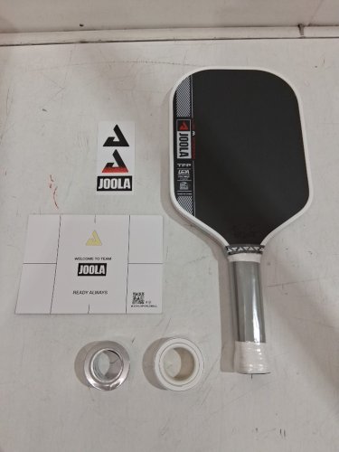 JOOLA BEN JOHNS PERSEUS PRO IV PICKLEBALL PADDLE - 16MM - black/white/red (model: 300811) image 5