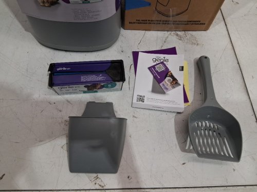 Litter Genie Easy Roll Pail with Easy Roll Refill- 17.5" - grey (Model: 666594/I000371) image 3