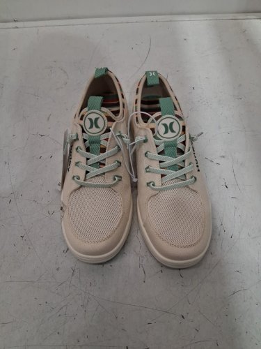 WOMEN'S HURLEY SLIP ON SHOES - SIZE 7 - BEIGE/MULTICOLOR - (STYLE: 5566707) image 2