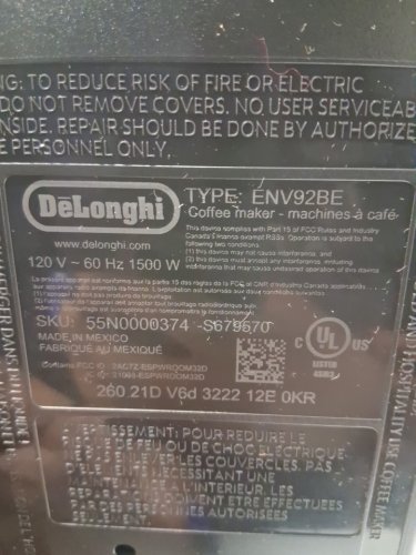 NESPRESSO BY DE LONGHI VERTUO POP+ SINGLE SERVE COFFEE AND ESPRESSO MACHINE - 750ML - SAND BEIGE(MODEL: ENV92BE) image 8