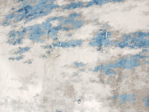 Garvee Home Machine Washable Area Rug - 9FT x 12FT - Blue image 5