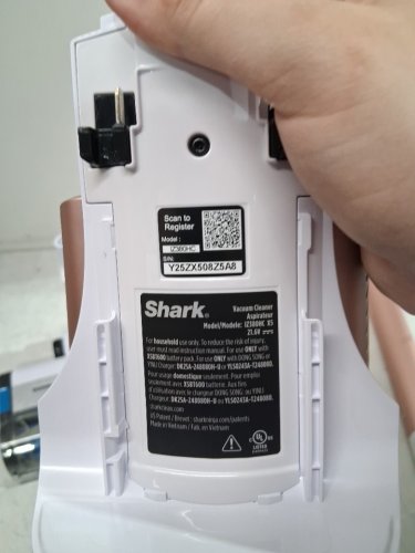 SHARK POWERPRO FLEX REVEAL CORDLESS VACUUM - HYPERVELOCITY SUCTION - FLOOR DETECT & DIRT-REVEAL TECHNOLOGY - WHITE/ROSE (MODEL: IZ380HC) image 9
