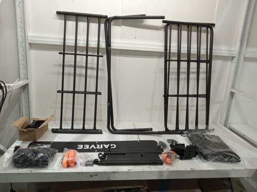 gravee universal roof rack with waterproof bg - 64" x 39" - black (model: pau_0lc9u8ch) image 3
