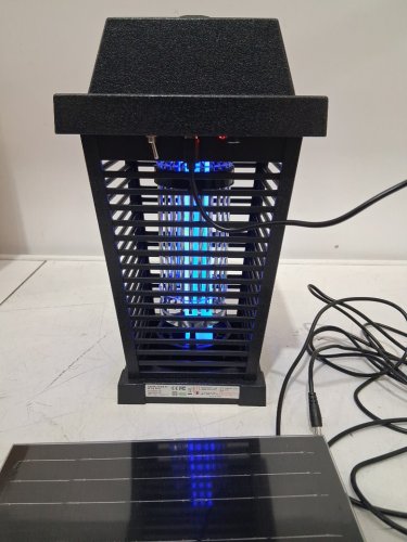 PALONE waterproof Solar Bug Zapper 7.5W - black (MODEL: ‎MWS-069) image 4