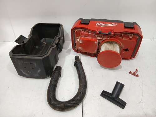 MILWAUKEE M18 Lithium-Ion Cordless WET/DRY VACUUM (TOOL ONLY) - 2gal / 18v - red/black (model: 0880-20) image 3