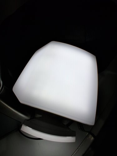 LUTEC MOTION ACTIVATED SOLAR SECURITY LED FLOOD LIGHT - 5000K - 3000LM - WHITE (MODEL: 1937995) image 4