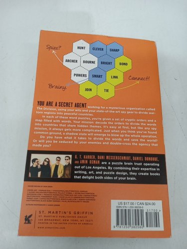 (Paperback) Bordergrams: 80 Secret Spy Connection Puzzles image 3