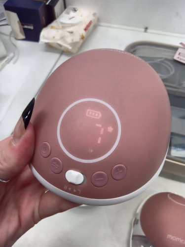 Momcozy Breast Pump Hands Free Upgraded Mobile Flow M9 App Discreet Control with Personalized Multi-Modes & 15 Levels - COZY RED (model: bp223) image 6