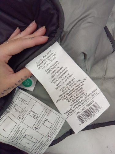 Below Zero 2-in-1 Wearable Hooded Outdoor Blanket - 54" × 76" - grey fade (Model: 1896292) image 3