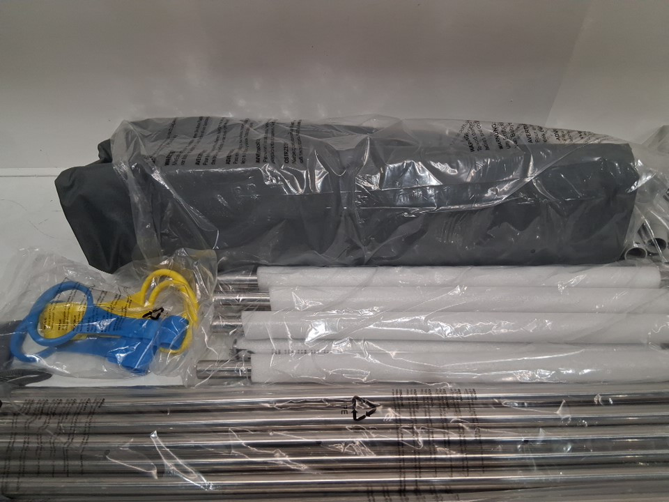 Palopalo Baby Playpen Activity Center with 8 Suction Cup Bases AND SOFT BREATHABLE MESH - 71" x 59" - GREY - (MODEL: pl-bwl-004) image 6